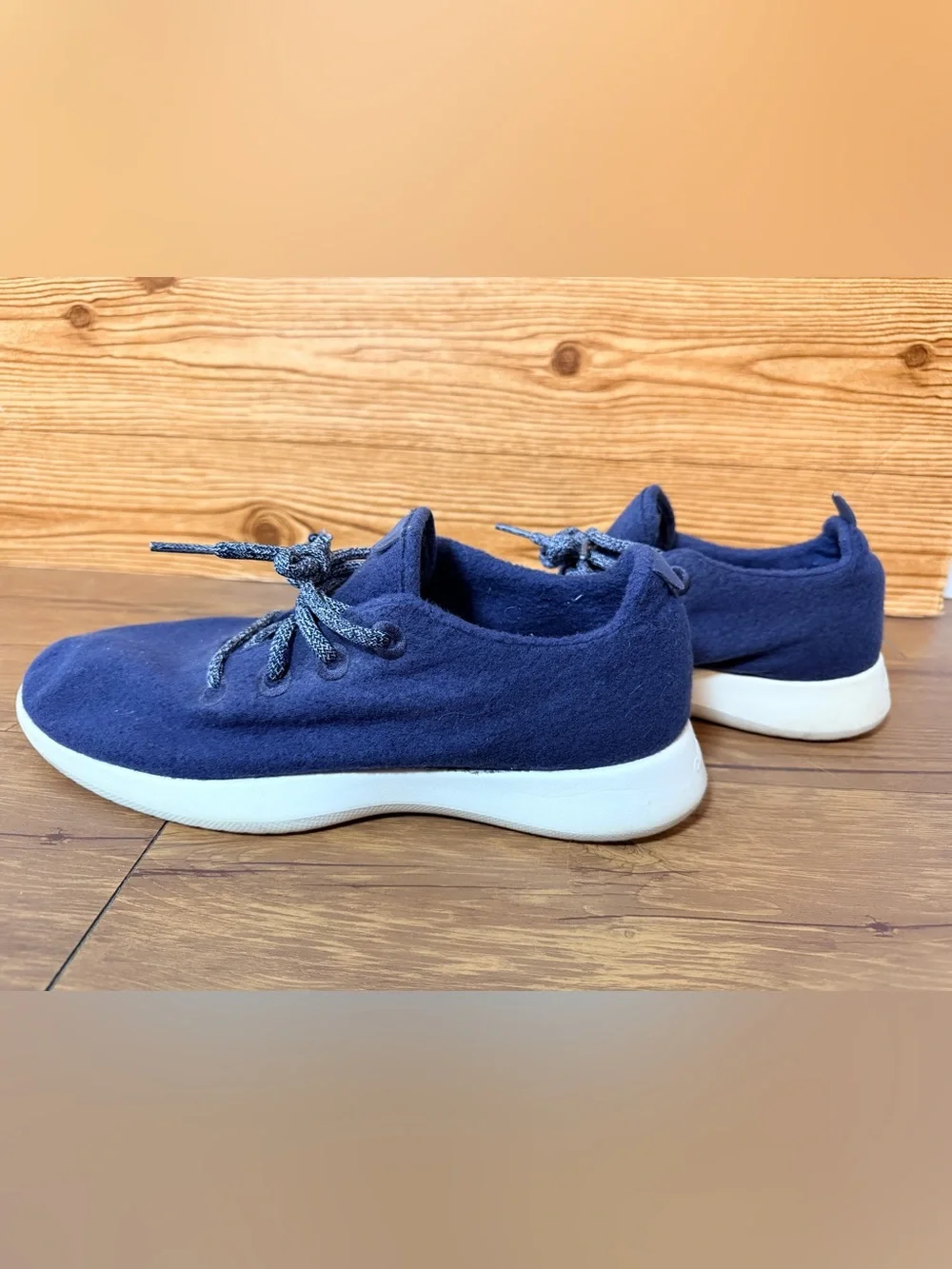 allbirds Mens Merino Wool Athletic Shoes Size 11 Navy Blue